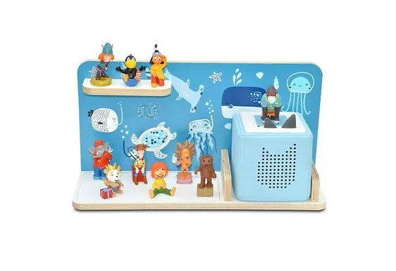 Toniebox 1 & 2 Regal Rechteck Unterwasserwelt