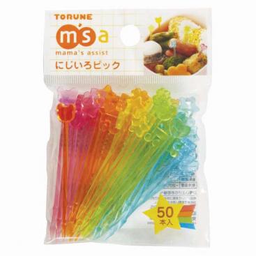 Znünibox Torune Bento Picks Set Regenbogen Mix