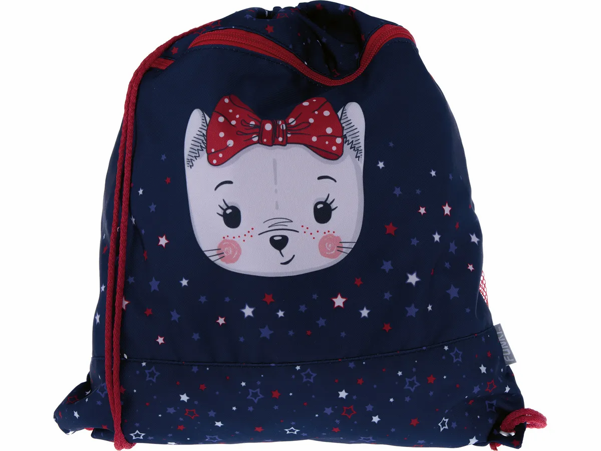 Turnbeutel Kinder Funki Katze