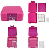 SET Znünibox und Trinkflasche Baurelia Box Midi mit Camelbak Kids Pink