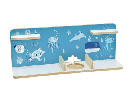 Toniebox 1 & 2 Regal Rechteck Deluxe Unterwasserwelt