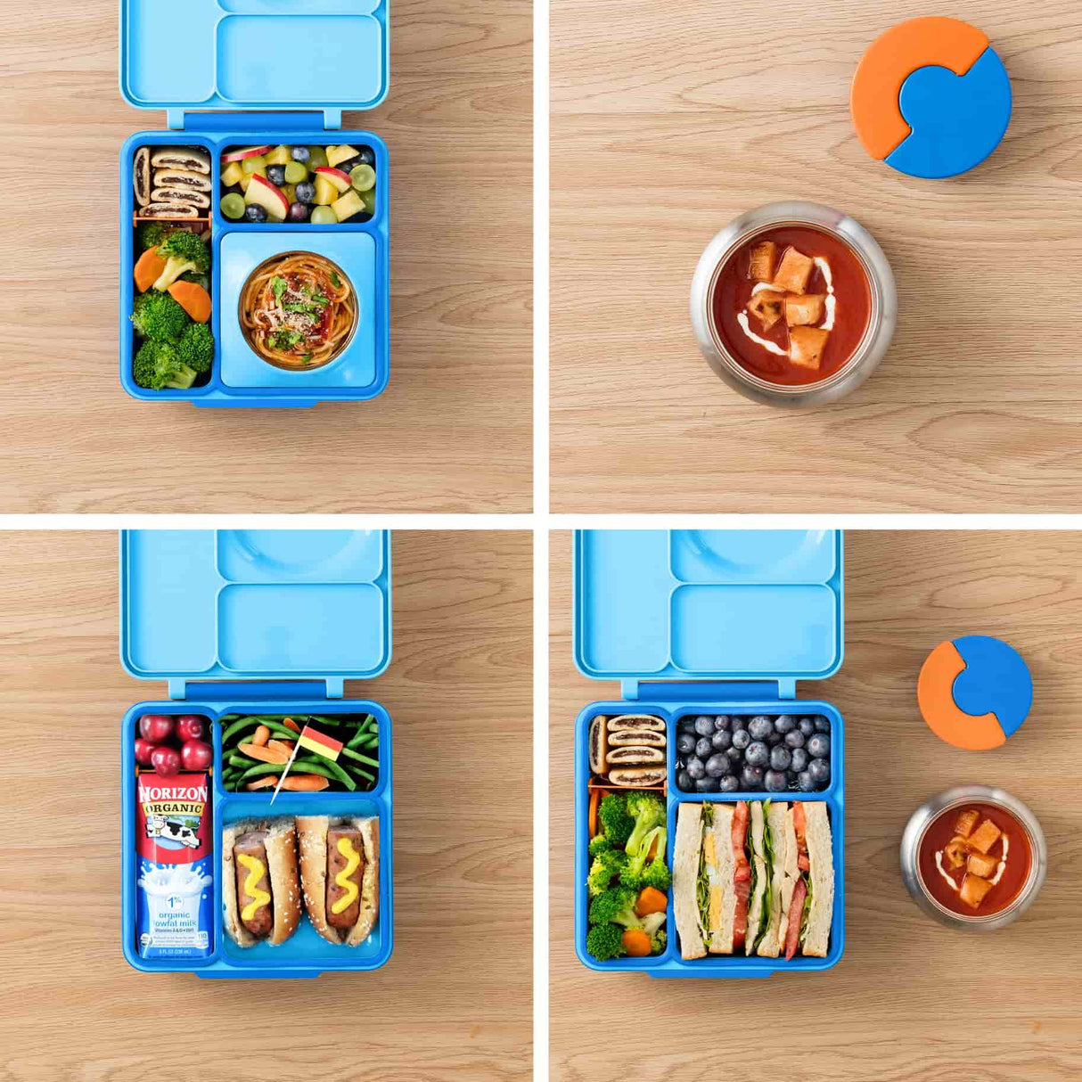 Thermo Lunchbox OmieBox Blau
