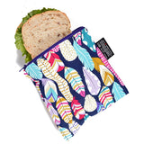 Lunchbag Colibri Blume Grün
