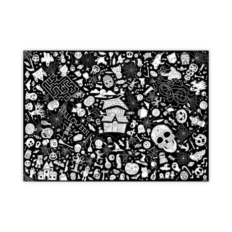 Ausmal Tischdecke XL Halloween