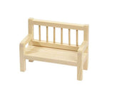 Wichtelzubehör Holzbank