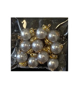Wichtelzubehör Christbaumkugeln Silber