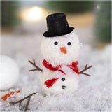 Wichtelzubehör Bastelset Schneemann