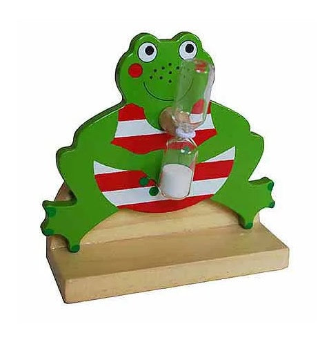 Sanduhr zum Zähneputzen Frosch